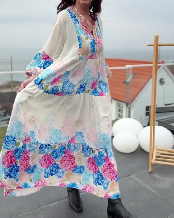 Jurk Bohemian Vakantie Maxi