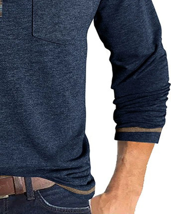 Blouse Heren Knoop Reverse Polo