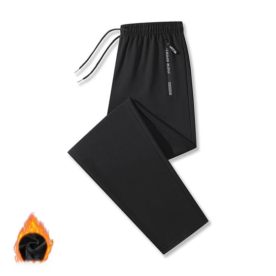 Broek Thermisch Fleece-Gevoerd Casual Actief