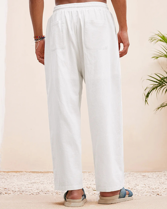 Broek Heren Casual Rechte Pijp