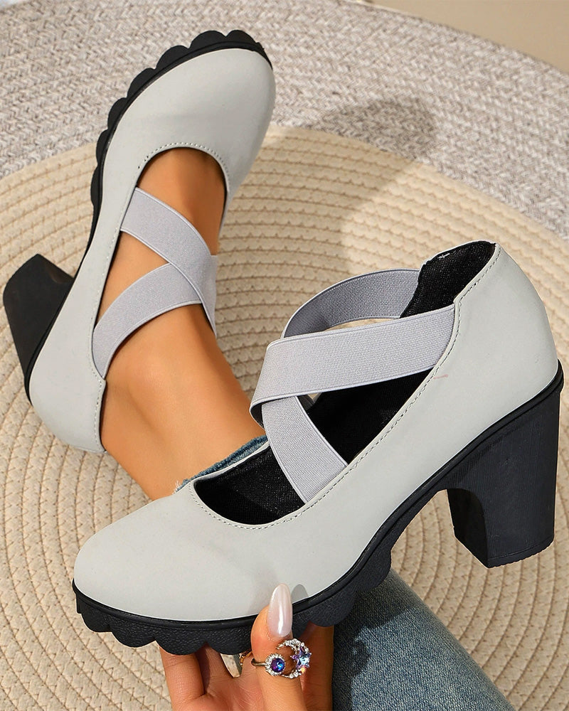 Schoenen Vintage Kruis Veters