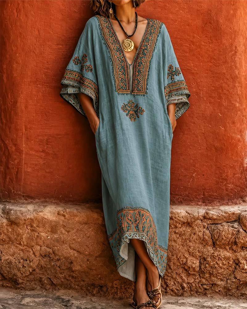 Jurk Bohemien Los Casual