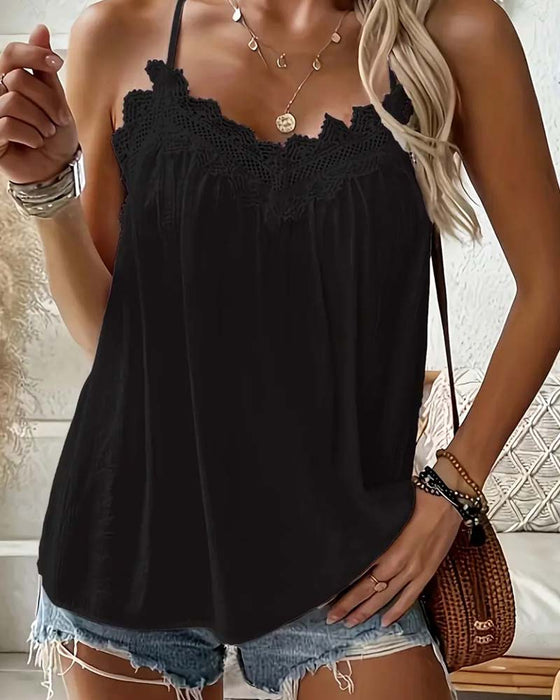 Cami Top Effen Kleur