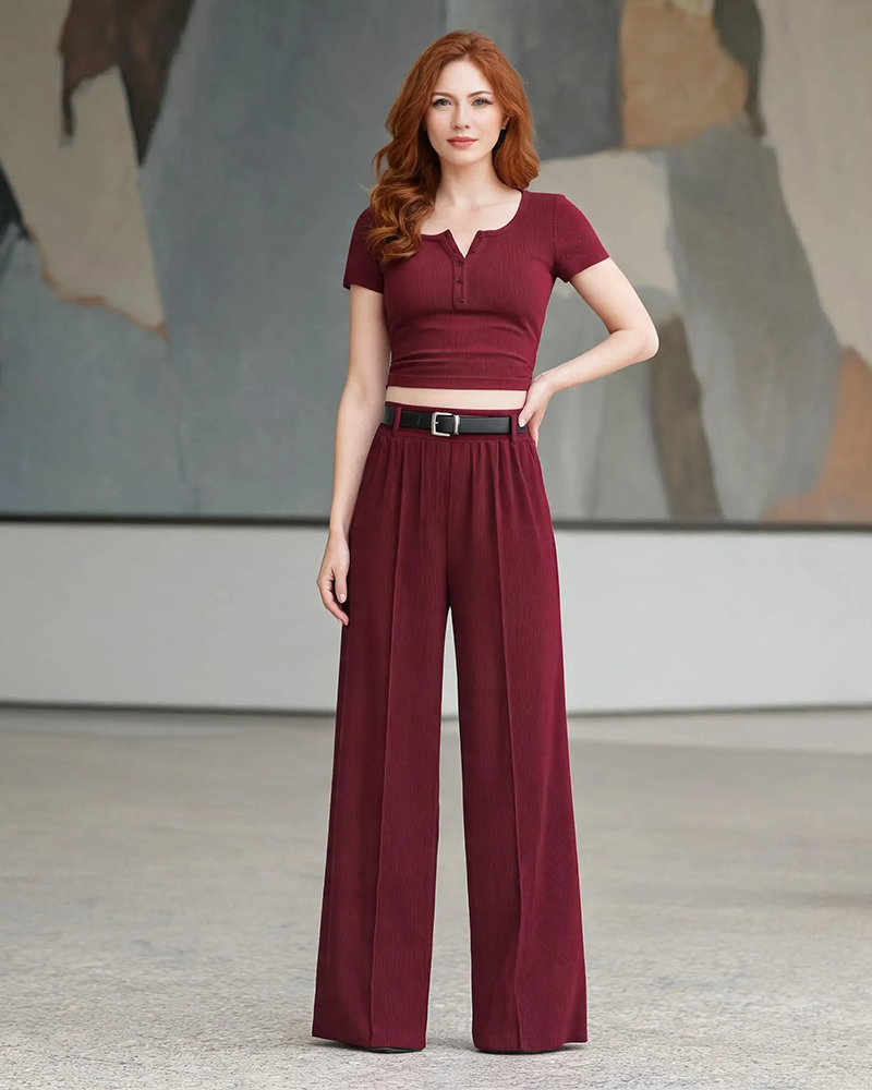 Set T-Shirt & Casual Broek