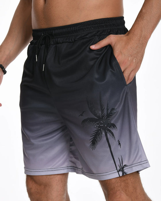 Heren Shorts Middenriem Met Trekkoord
