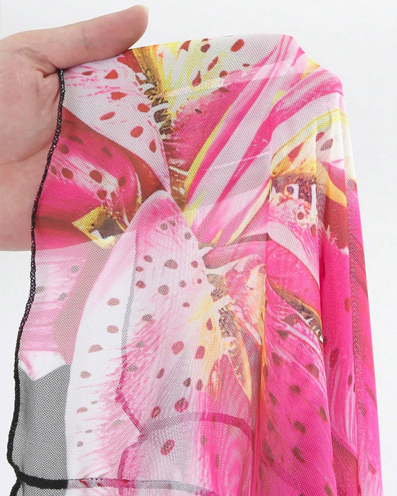 Zwempak Sexy Gedrukt Drie Delen