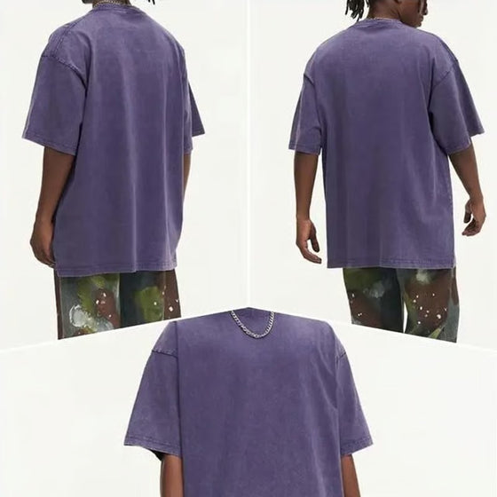 T-Shirt Heren Vintage Loose