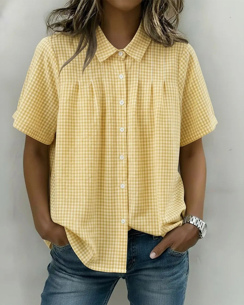 Shirt Rever Korte Mouw