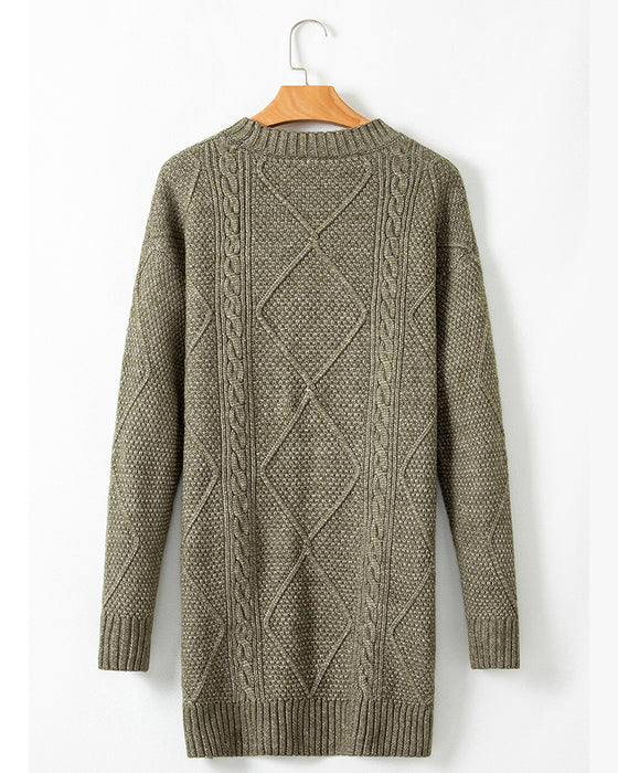 Truijurk casual ronde hals effen kleur