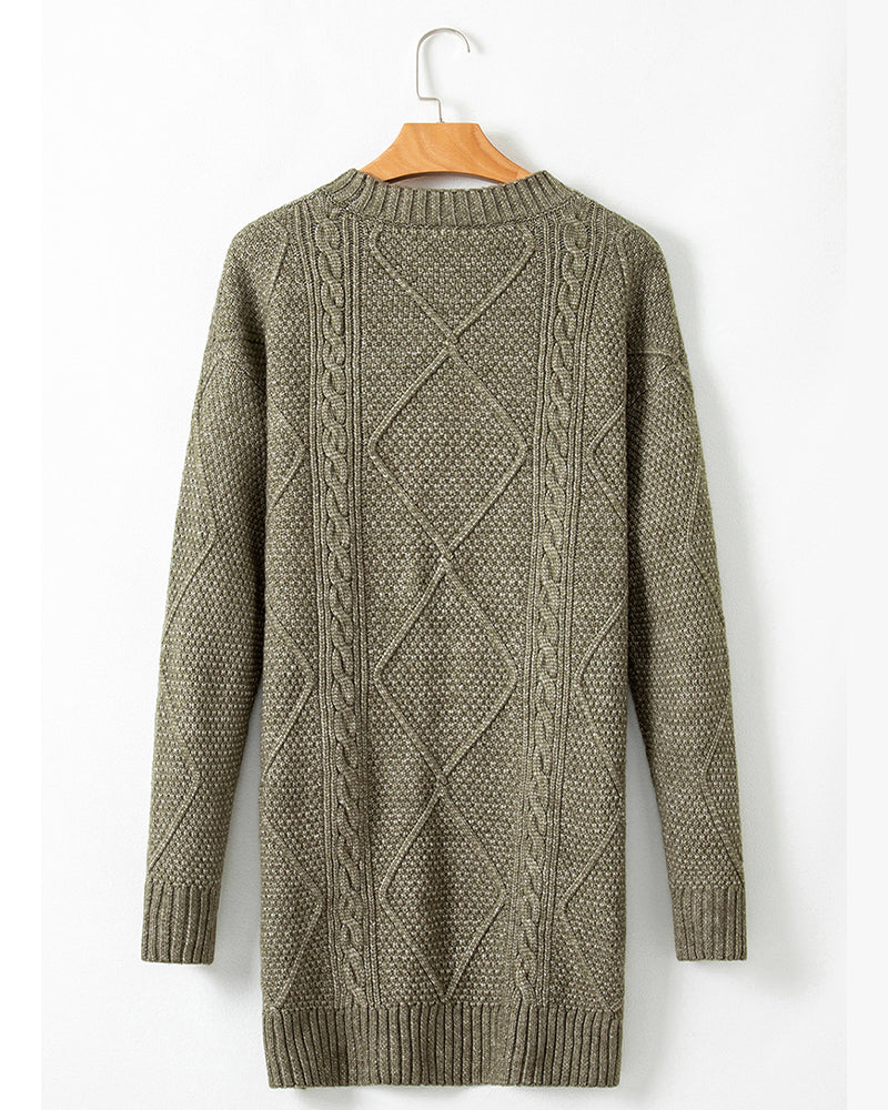 Truijurk casual ronde hals effen kleur