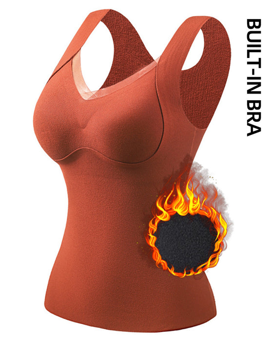 Tanktop Kant Eendelig Ingebouwde Bh