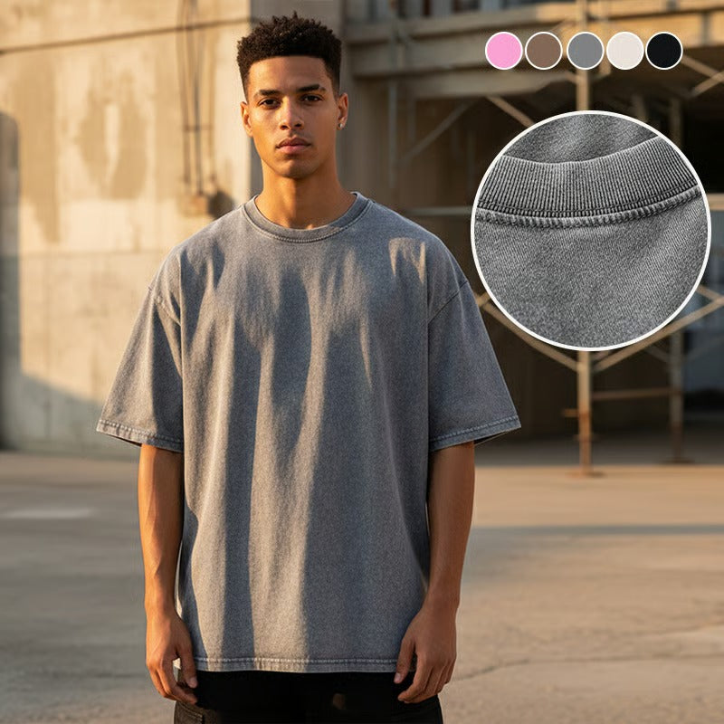 T-Shirt Heren Vintage Loose