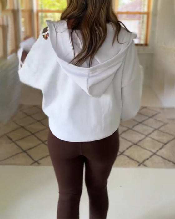 Capuchon Rugby Sequins