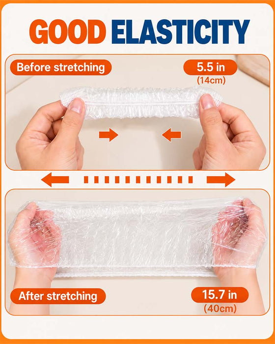 Herbruikbare Elastische Plastic Komdeksels