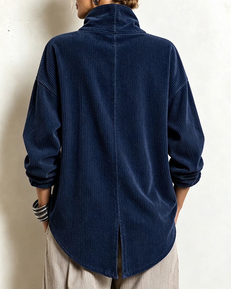 Jas Turtleneck Knoop Los
