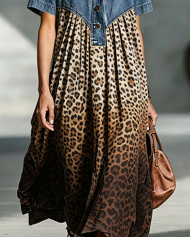 Jurk Dierenprint Casual
