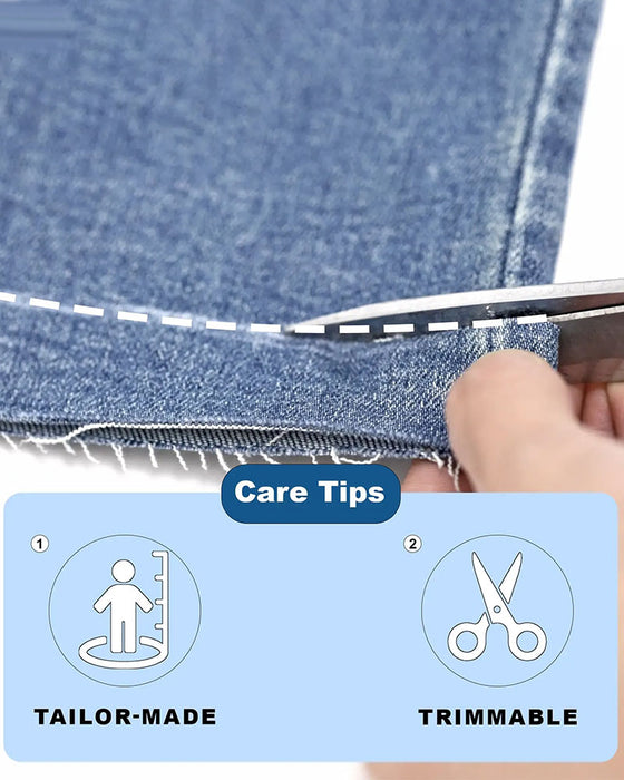 Jeans Zak Knoop Wijde Pijp