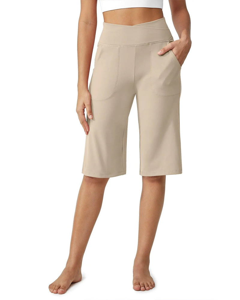 Casual Shorts Middenriem Half lang