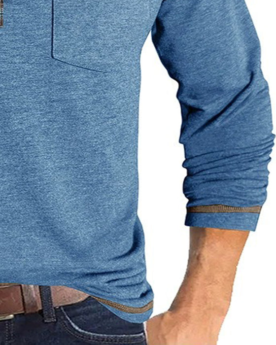 Blouse Heren Knoop Reverse Polo