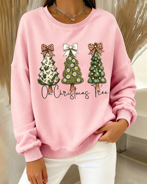 Geprinte Wijde Sweatshirt Met Dropped Shoulder