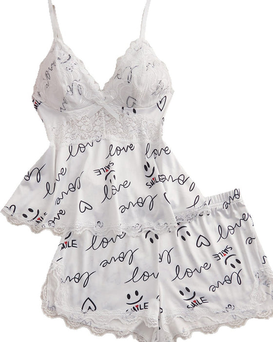 Set Kant Patchwork Sexy Pyjama