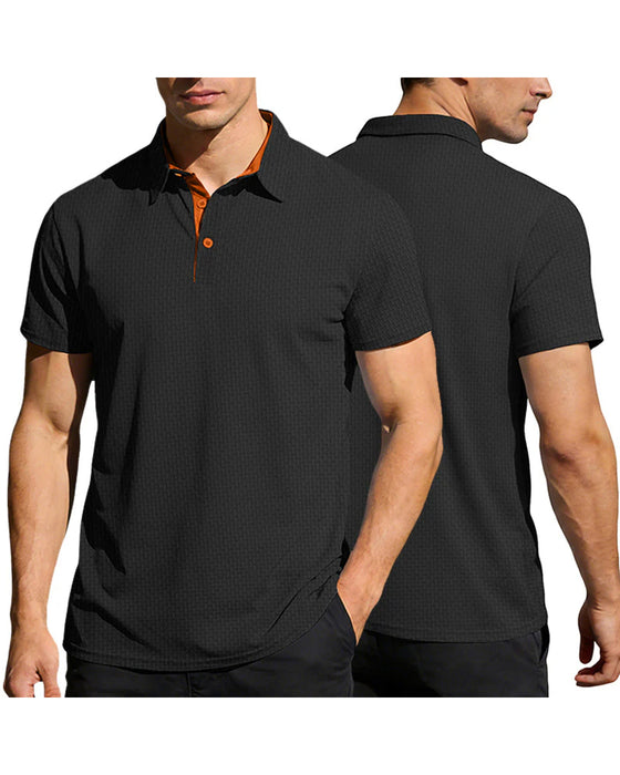 Heren T-Shirt, Effen Kleur, Korte Mouwen