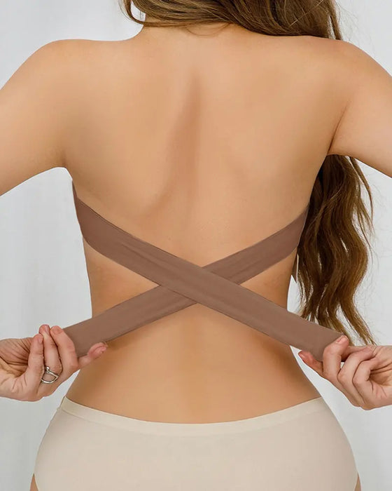 Bh-Top Strapless Naadloos Zijsluiting Gekruist