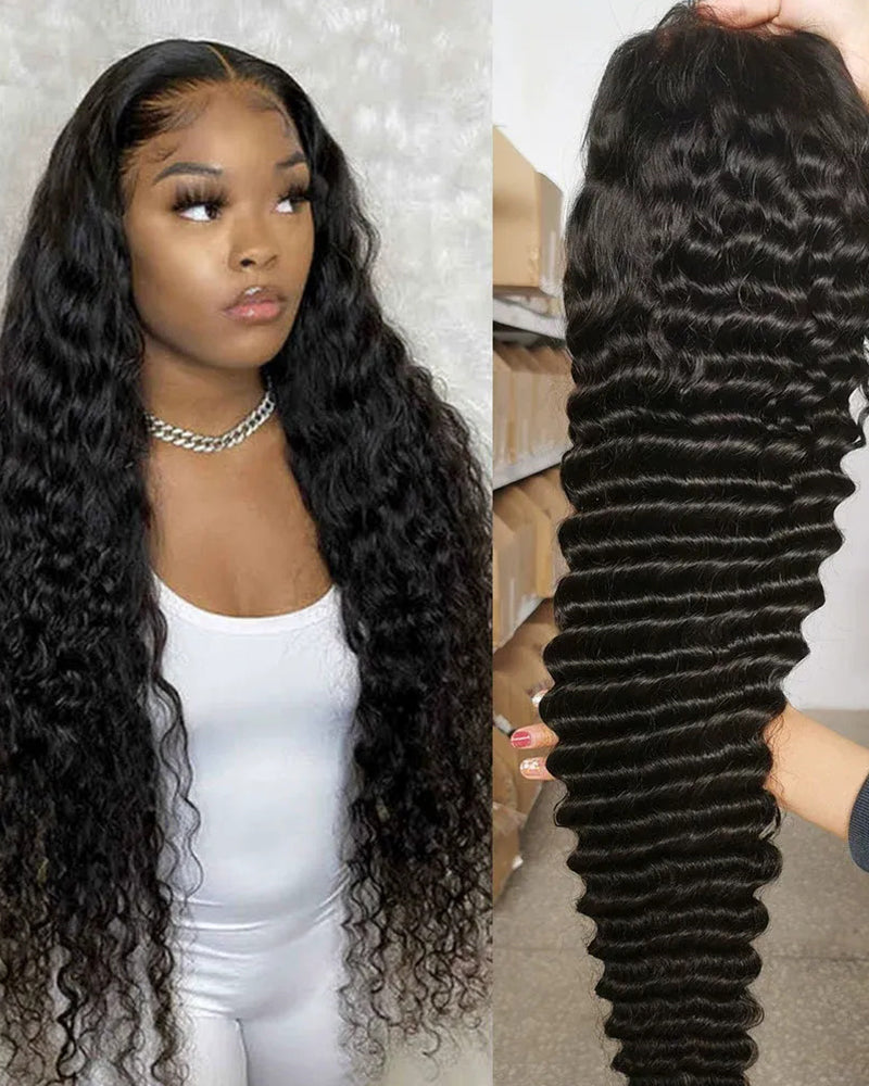 Pruik 26" Klaar om te Dragen Slordige Golven Groot Haar Krullend Haar