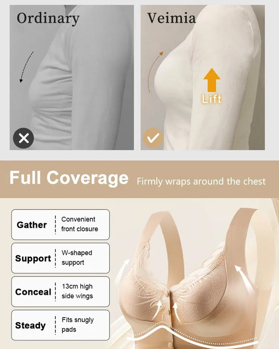 BH Voorkant Sluiting Satijn Kant