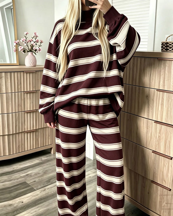 Set Gestreept Dames Casual
