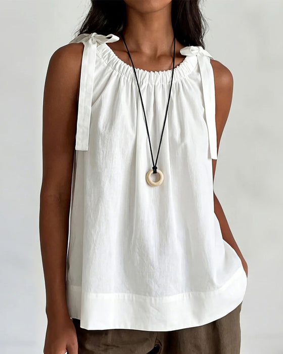 Tanktop Stropen Gerimpeld