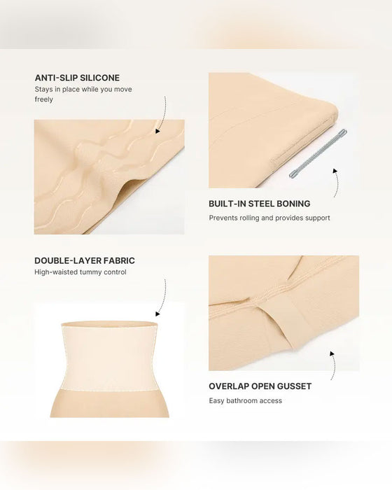 Shapewear Voor Dames Naadloos Hoge Taille Buikcontrole