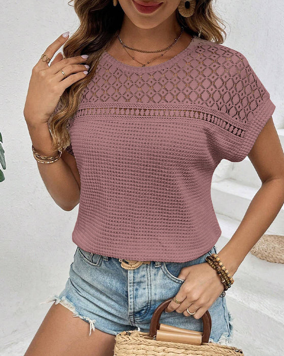 T-Shirt Raglan Gaas Hol Uit Ademend