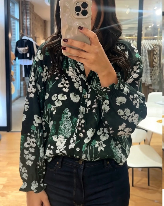 Blouse Casual Lange Mouwen Bedrukt