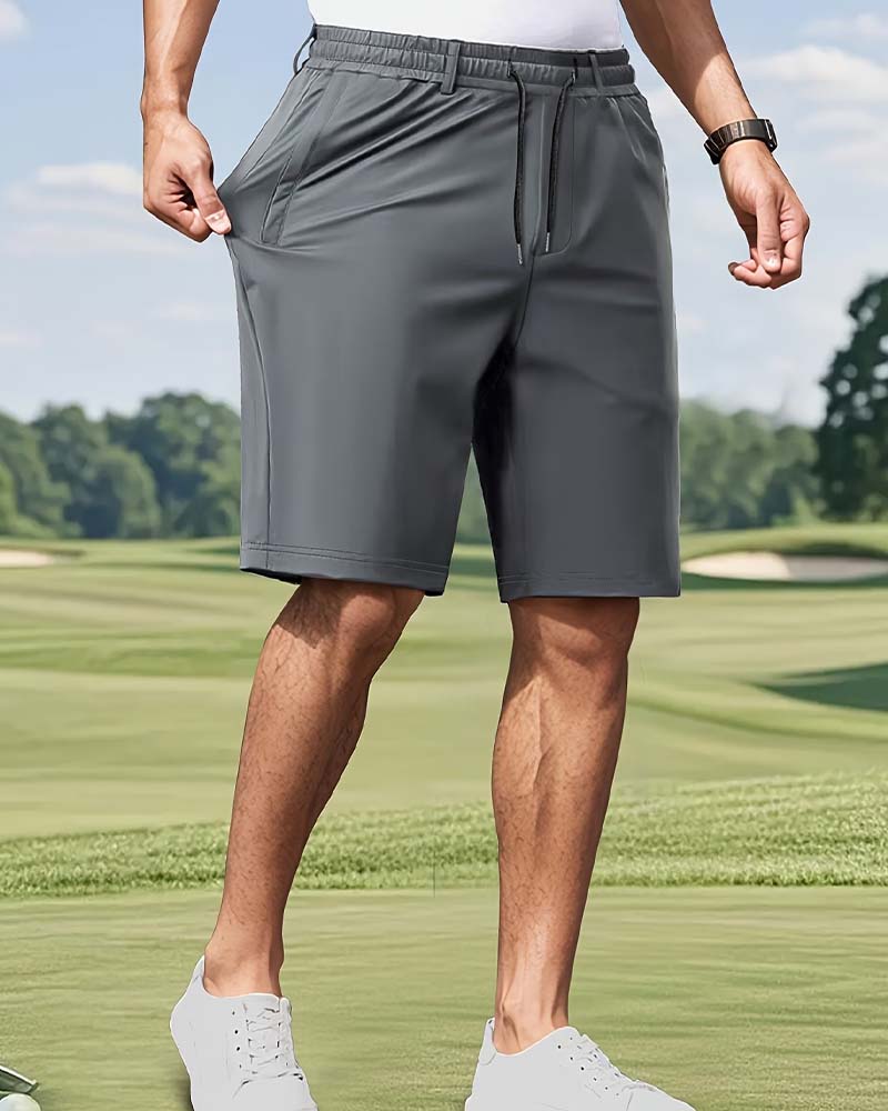 Shorts Elastische Taille Trekkoord Heren