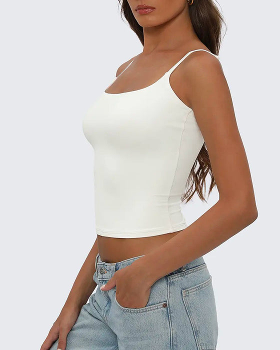 Cami Top Effen Casual