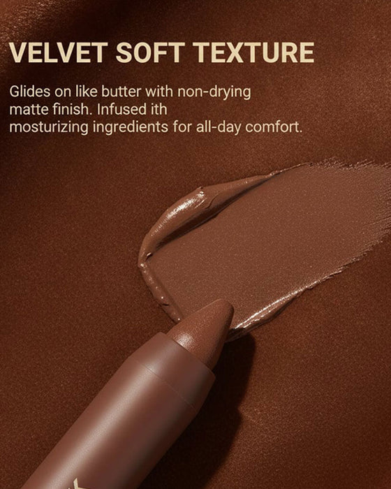 Fluweel Matte Zijde Textuur Hoog Pigment Lippenstift