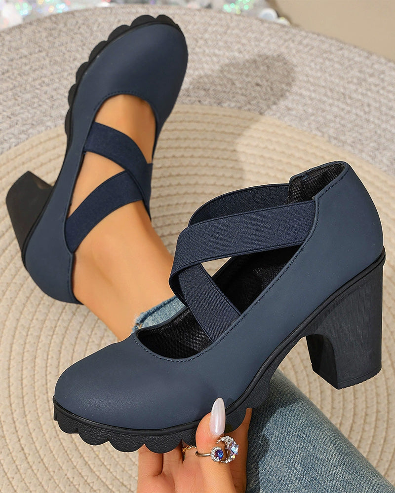 Schoenen Vintage Kruis Veters