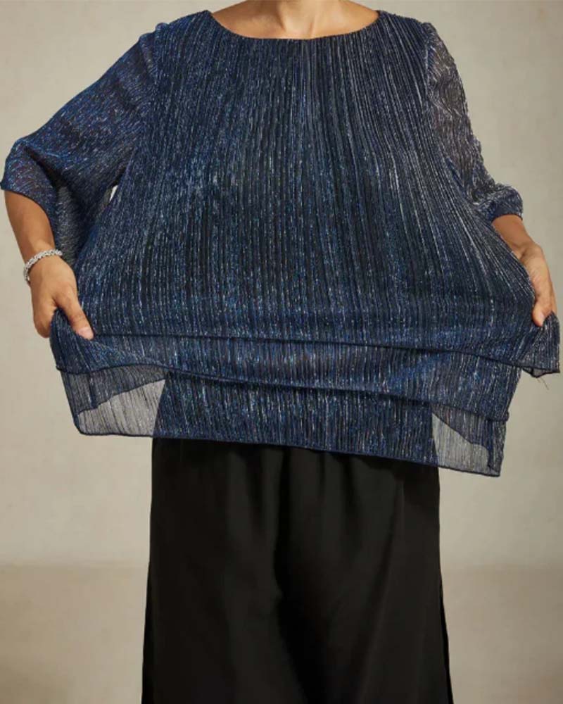 Stijlvol Shirt Met Ronde Hals