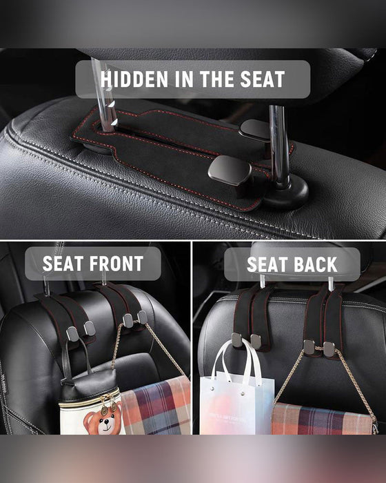 Suede Leren Auto Stoel Haak