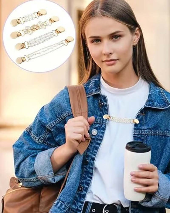 📿Meerdoel Tailklem | Bevestiging Voor Cardigan & Sjaal💎