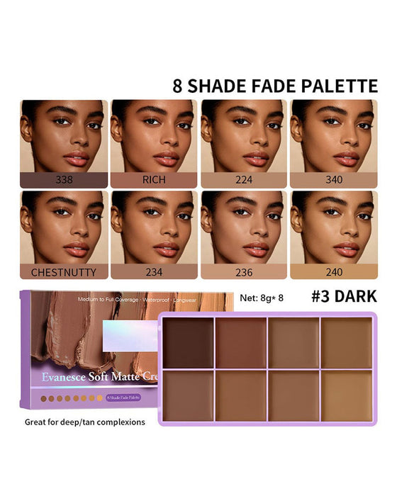 8-Kleuren Concealer Palet