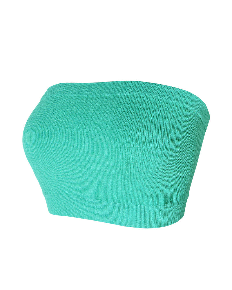 Lingerie Mouwloos Effen Kleur Bandeau