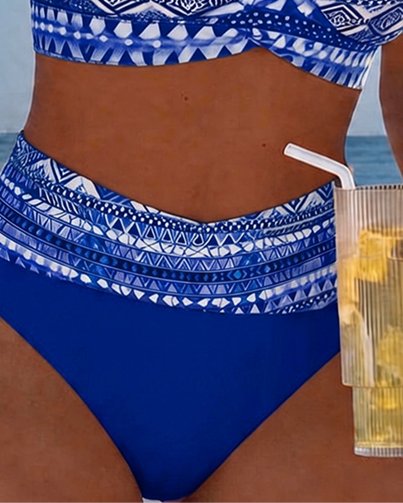Bikini Geometrisch Tweedelig