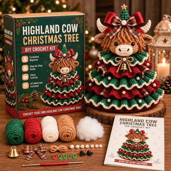 🎄 Haak Dieren Kerstboom DIY Pakket