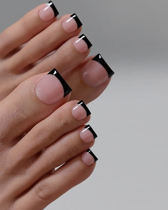 Teennagels French Kort Nude