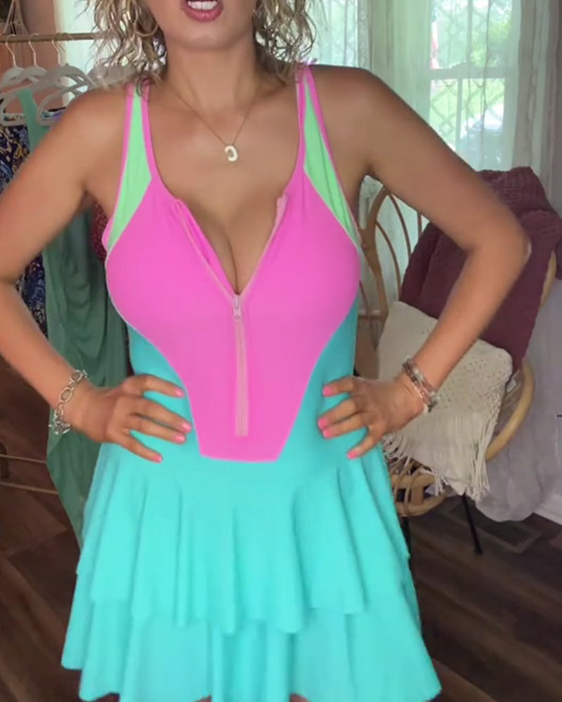 Zwemjurk Sport Kleurenblok