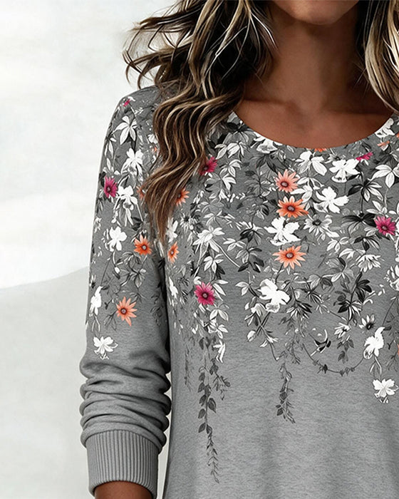 Top Bloemig Print Mode