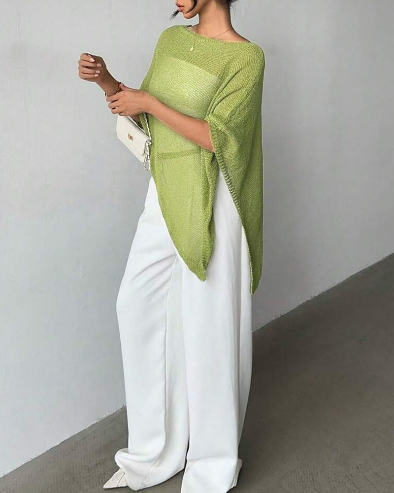 Pullover Capestijl Trui Effen