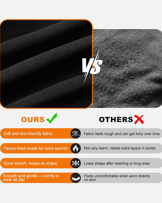 Langmouwige Overhemden Met Fleecevoering